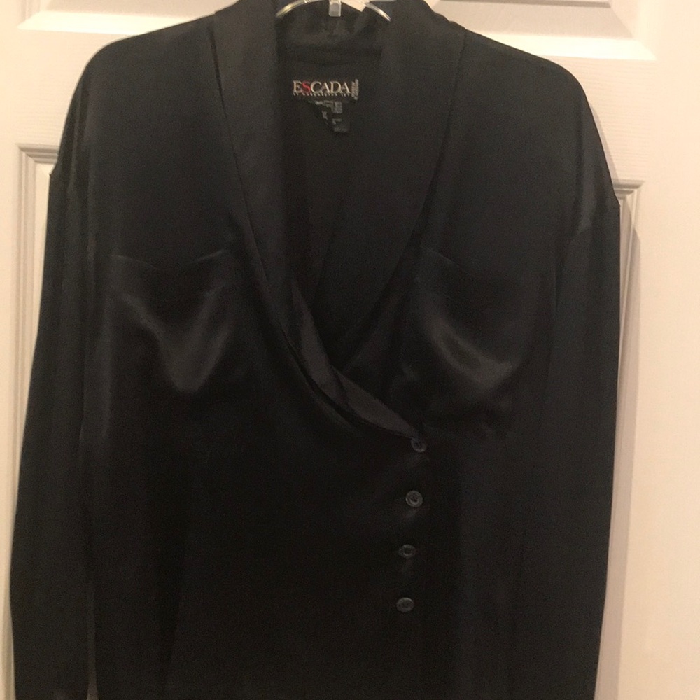 ESCARDA SILK BLOUSE LONG SLEEVED